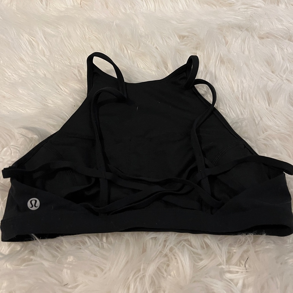 Lululemon High Neck Strappy Bra 6